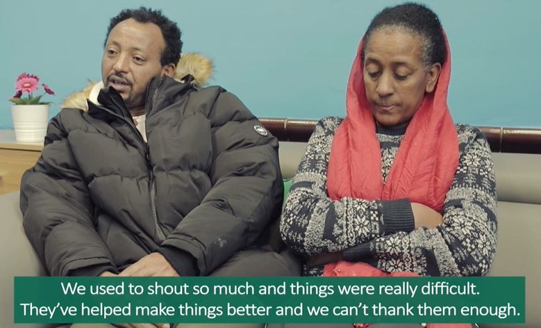 therapeutic foster family